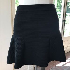 black skirt